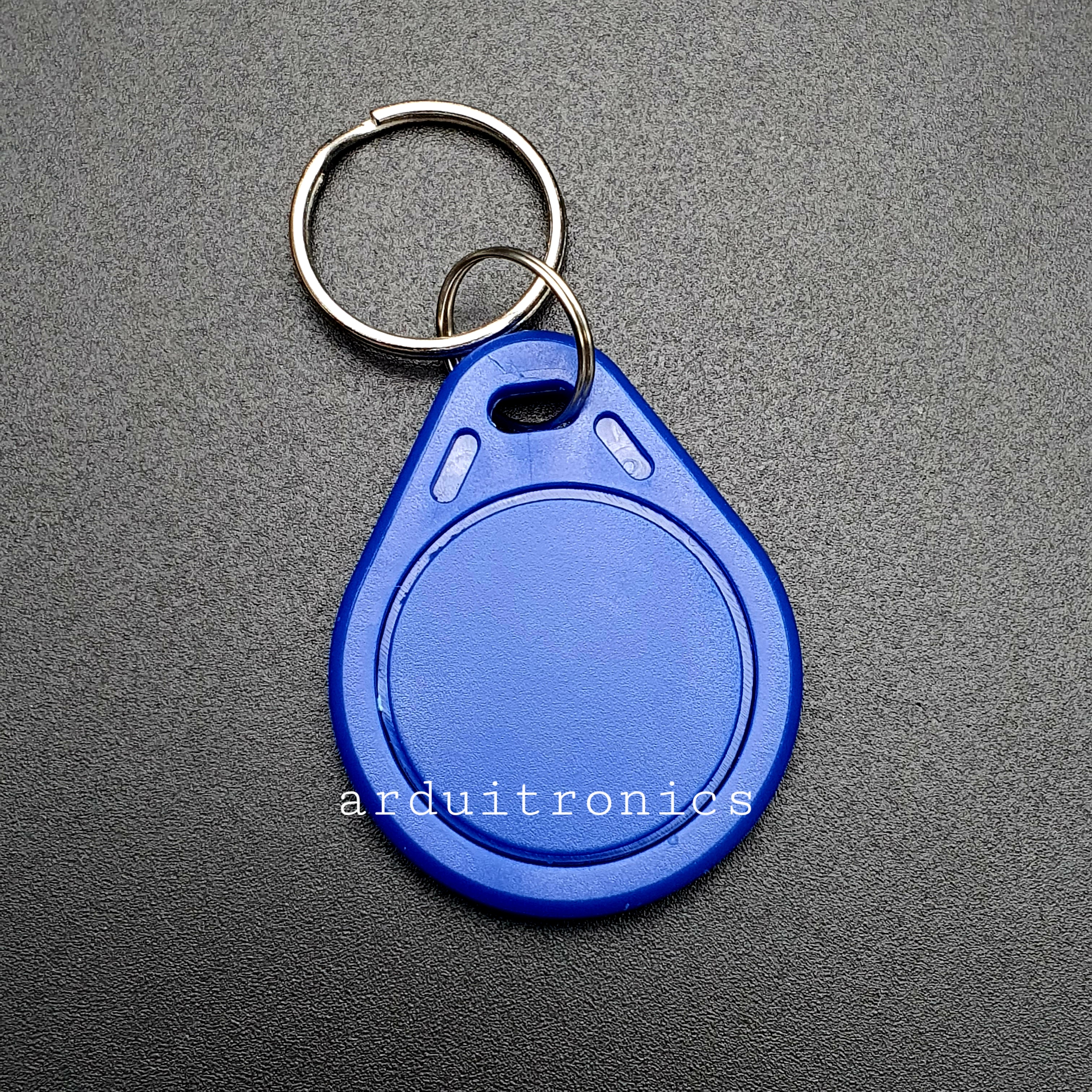 RFID 13.56 MHz Token Key Tags (Key Fob สีน้ำเงิน) - Read/Write