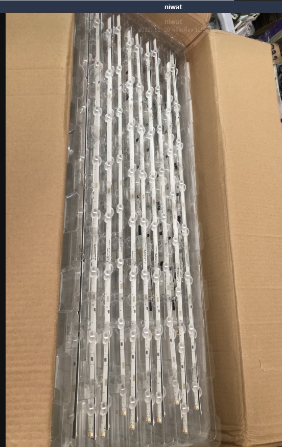 หลอด LED Samsung ซัมซุง สำหรับจอ 40นิ้ว (LED แถวละ 8ดวง)