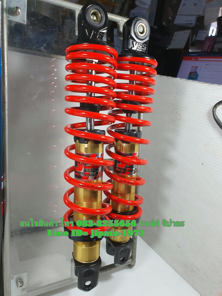 (PCX) โช้คอัพหลังคู่ YSS รุ่น DTG Plus สำหรับ Honda PCX,Nouvo Elegance