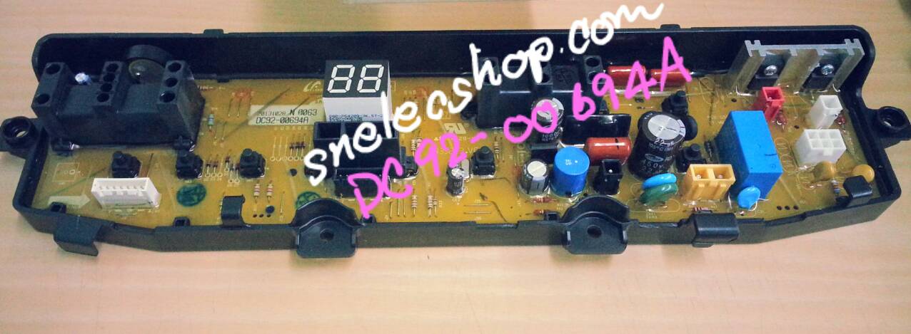 บอร์ดเครื่องซักผ้า ซัมซุง รุ่น WA14P5PEC/XST พาร์ท DC92-00694A