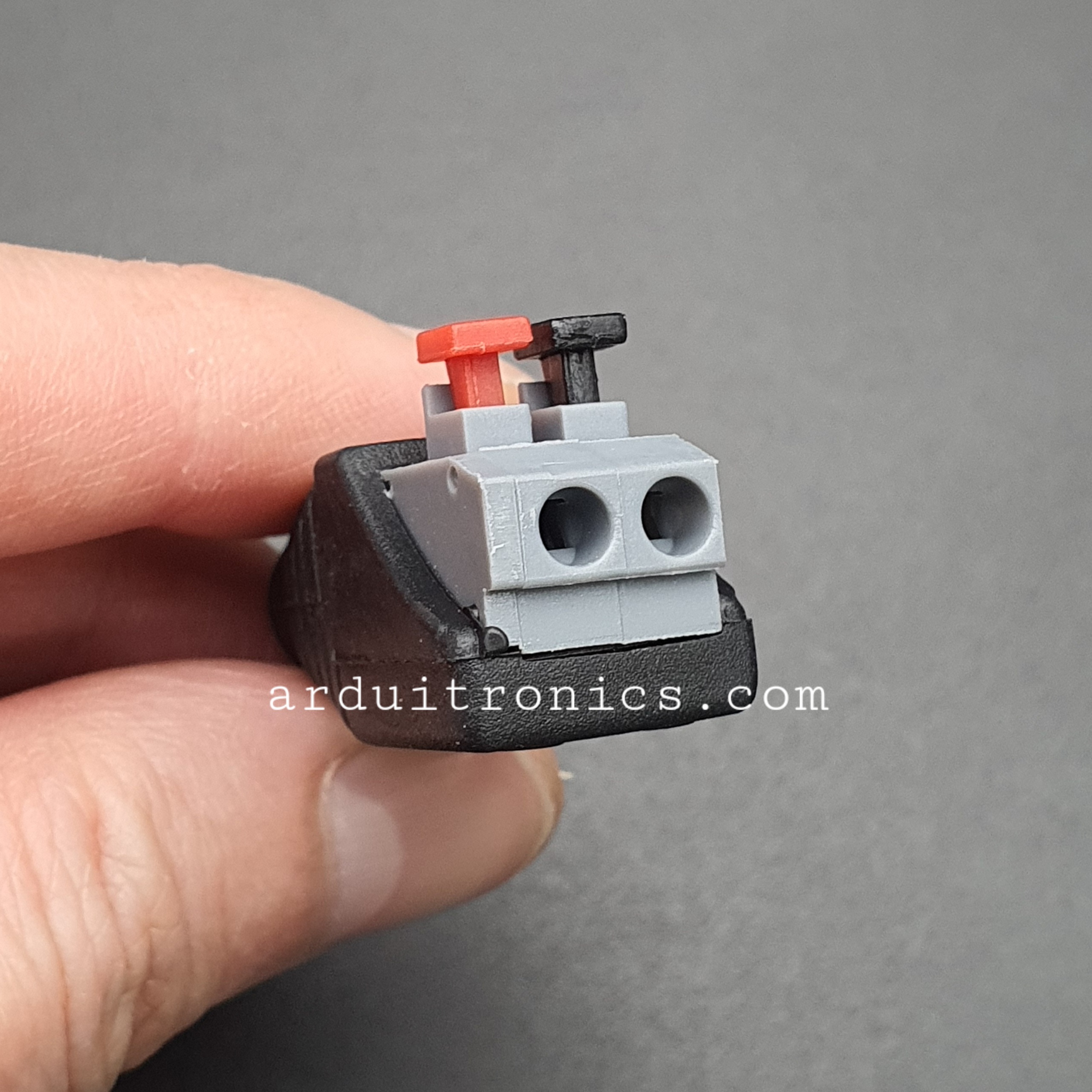 DC Power Connector DC Jack หัวแจ็ค ตัวเมีย Female Adapter Jack Plug 5.5 x2.1 mm ขนาดพอดีกับหัว Jack Arduino ไม่ต้องบัดกรี
