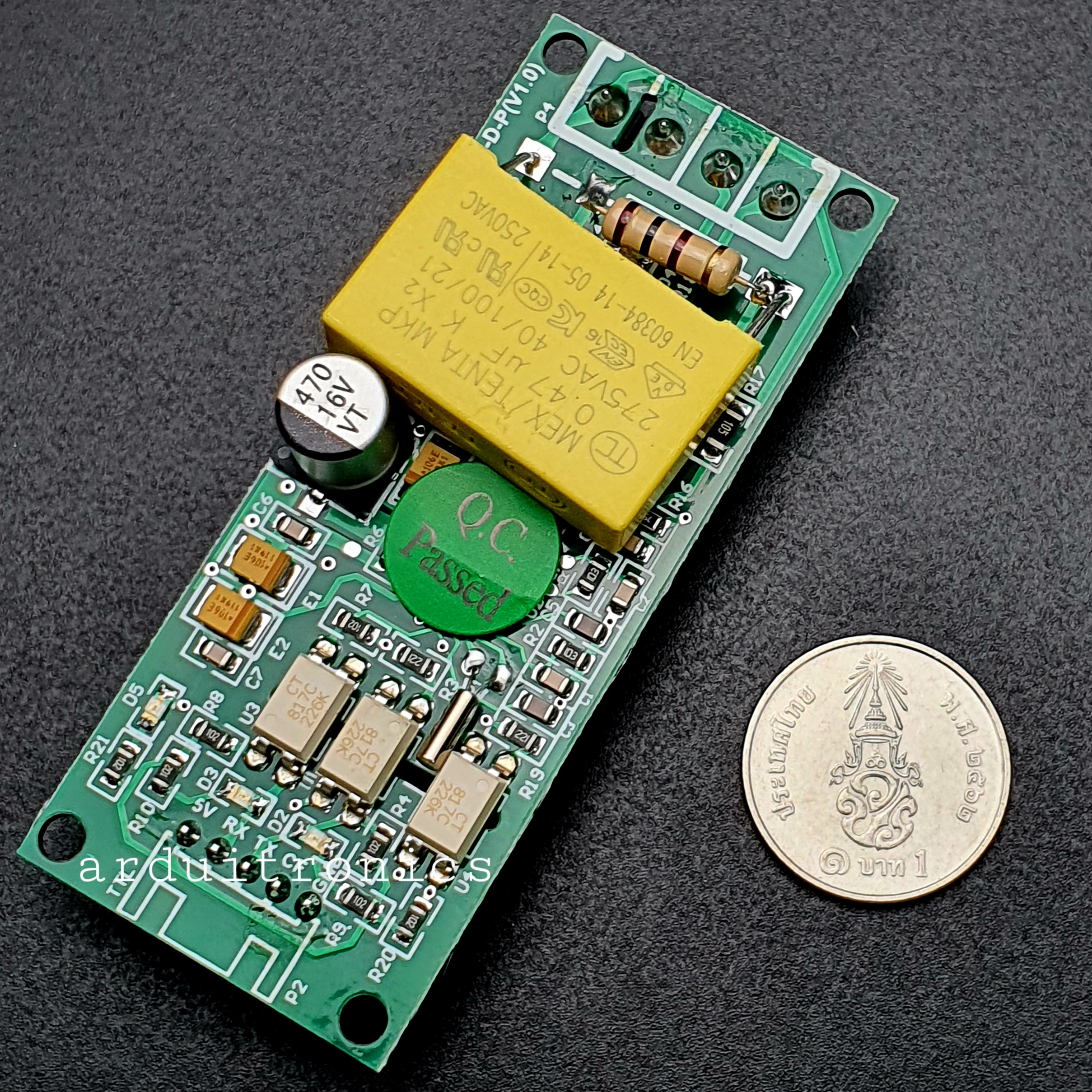 PZEM-004T-100A-D-P(V1.0) Upgrade Version AC Digital Power Energy Meter Module + Coil Current Transformer