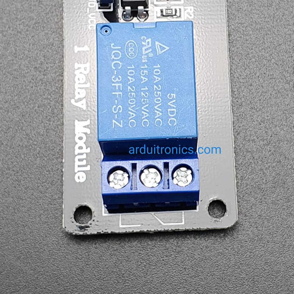 5V 1 Channel Relay Module (Black PCB)
