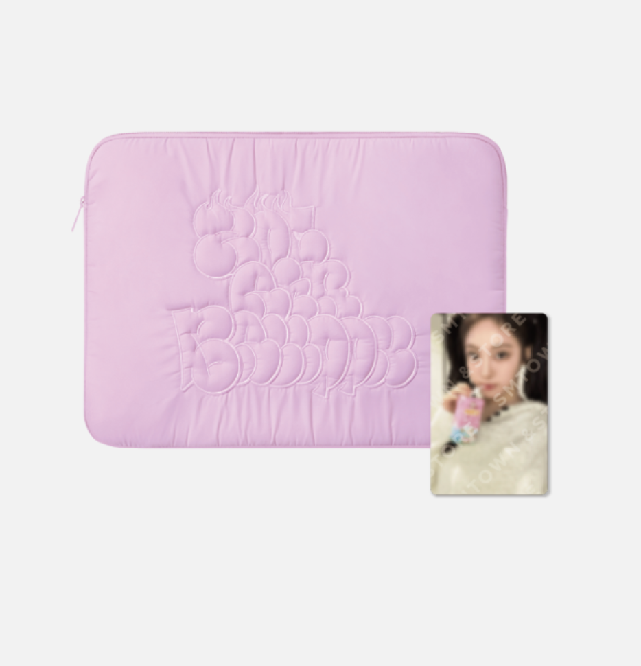 aespa WEEK – DRAMA CITY md ของสะสม -Laptop Pouch+Photo Card Set - ระบุชื่อที่ต้องการ