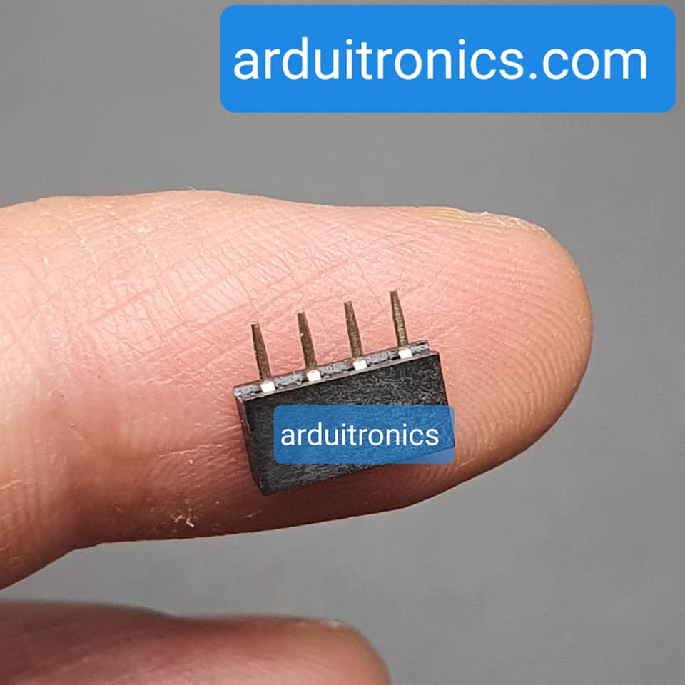 1x4P 2.0mm H4.3mm Pitch Single Row Female