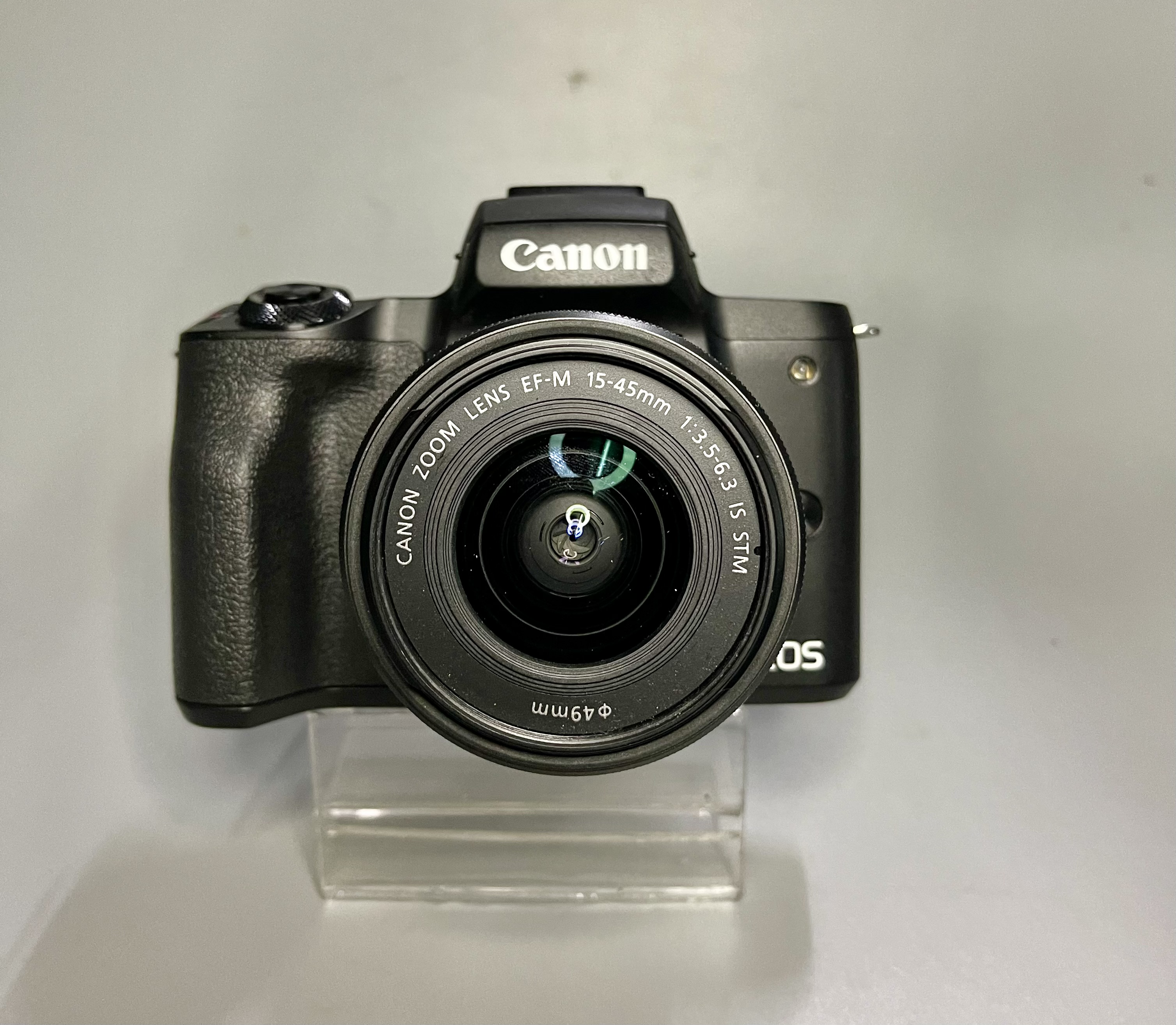 Canon EOS M50 mark II EF-M 15 45mm IS STM 24.1MP 4K มือสองสภาพสวย เหมือนใหม่ใช้น้อย shutter 2xxx