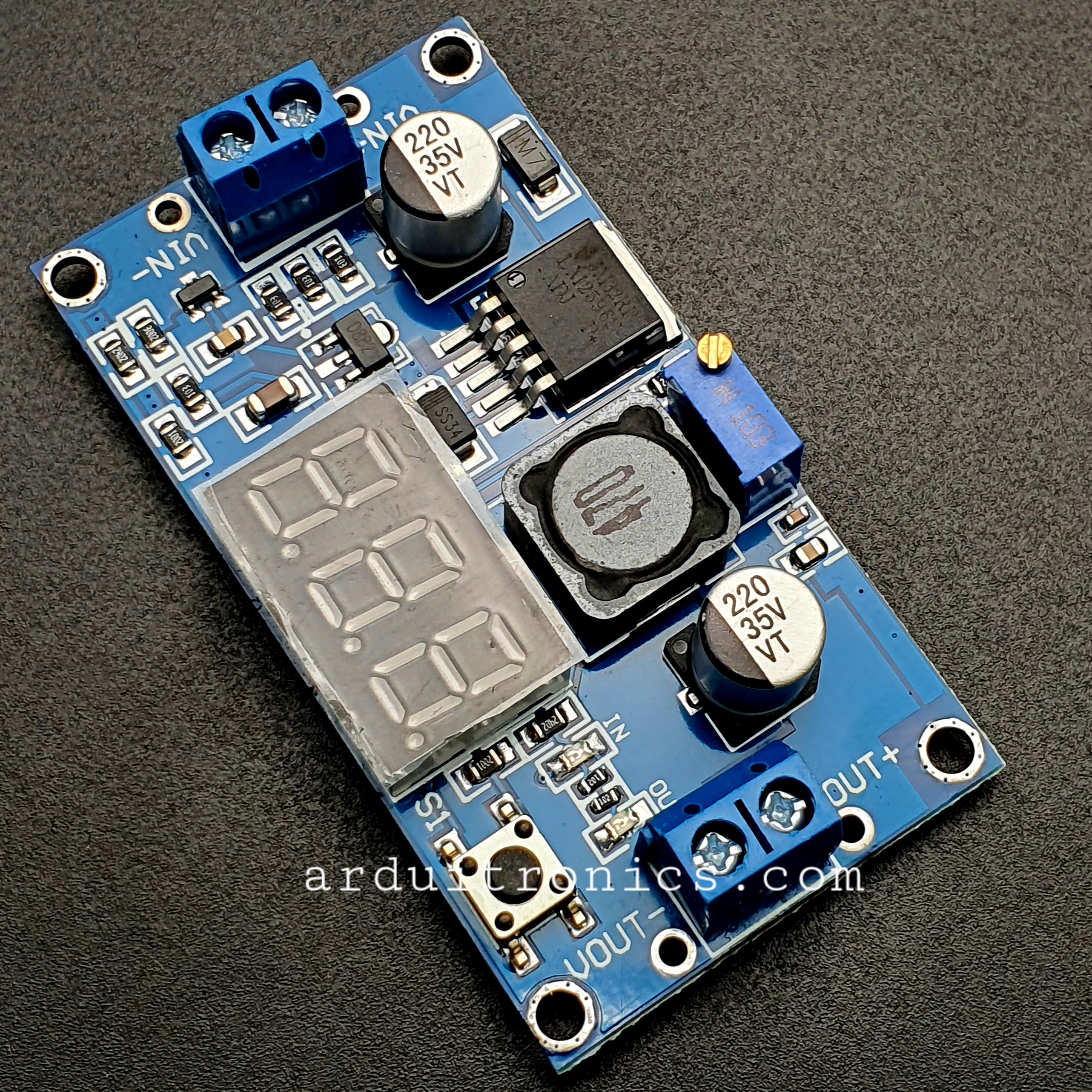 LM2596 Converter Buck Step Down Regulator Power Module 4-40 to 1.25-30V 3A