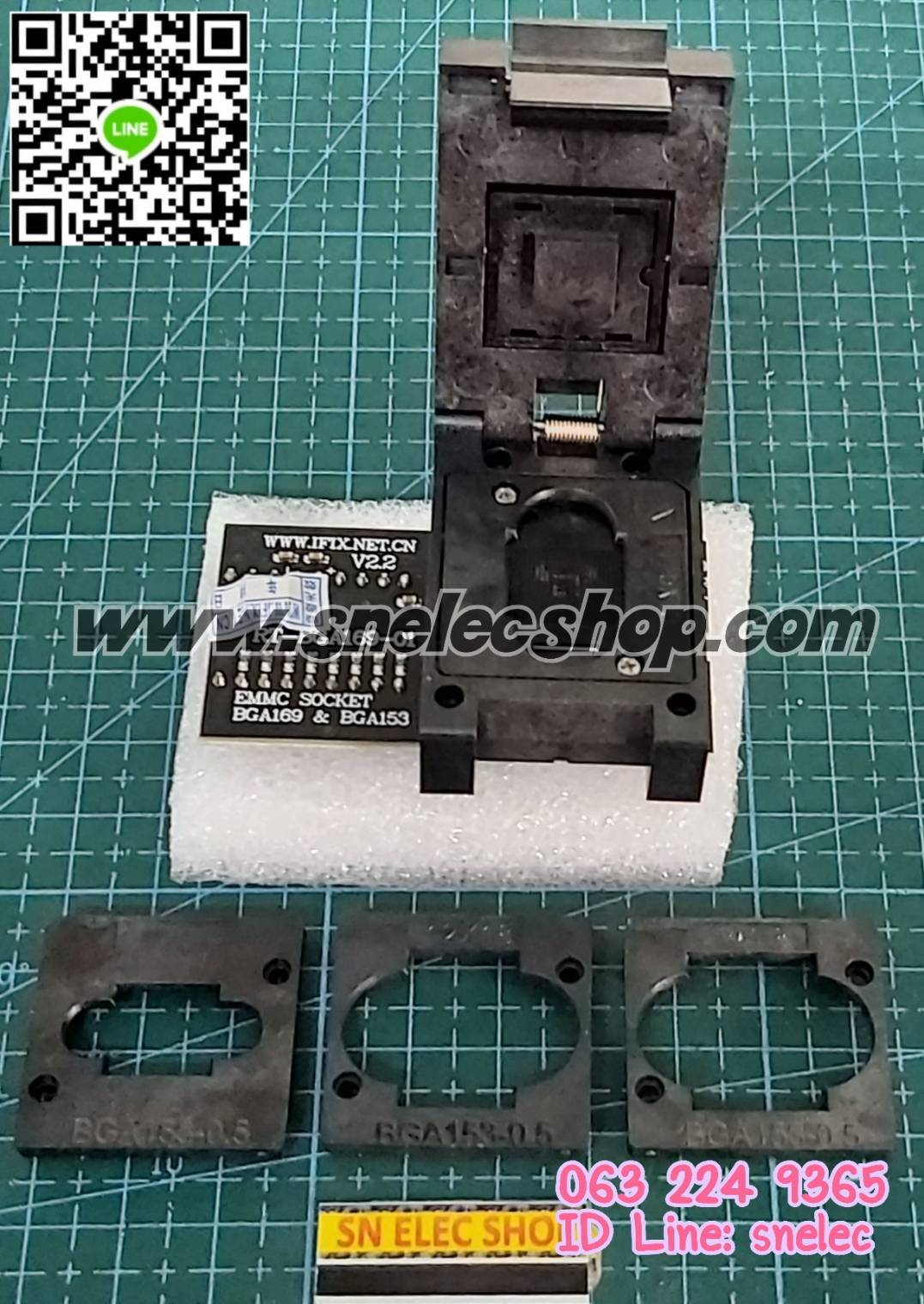 Adapter RT809H , BGA169 / BGA153 EMMC Adapter V2.5