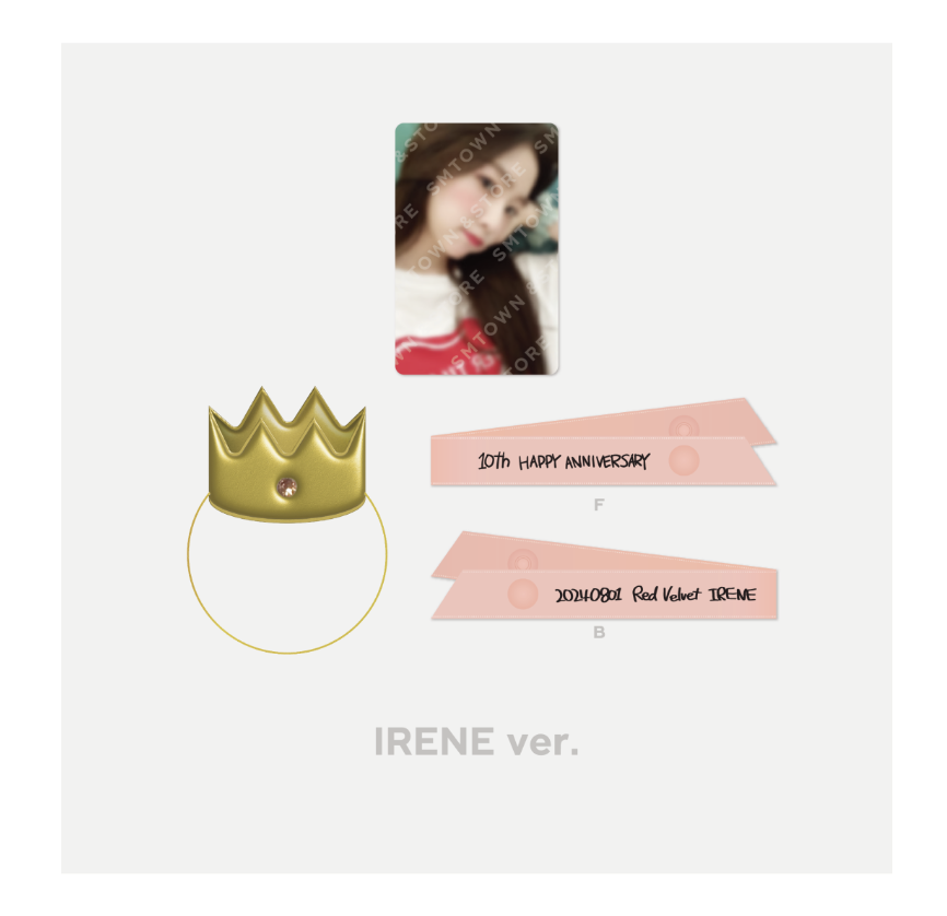 Red Velvet - Red Velvet 10th Anniversary -Doll Prop - แบบ Irene
