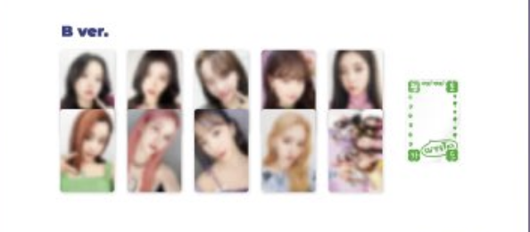 Kep1er - 2022 Kep1er FAN MEETING ＜Kep1anet＞OFFICIAL MD - Photocard set แบบ B