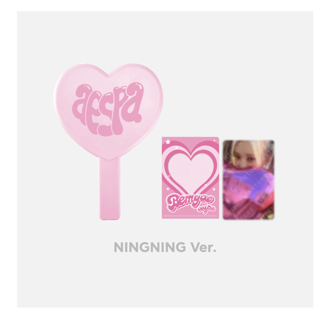 aespa -[Come to MY illusion] - pop u p - Hand mirror set - Ningning
