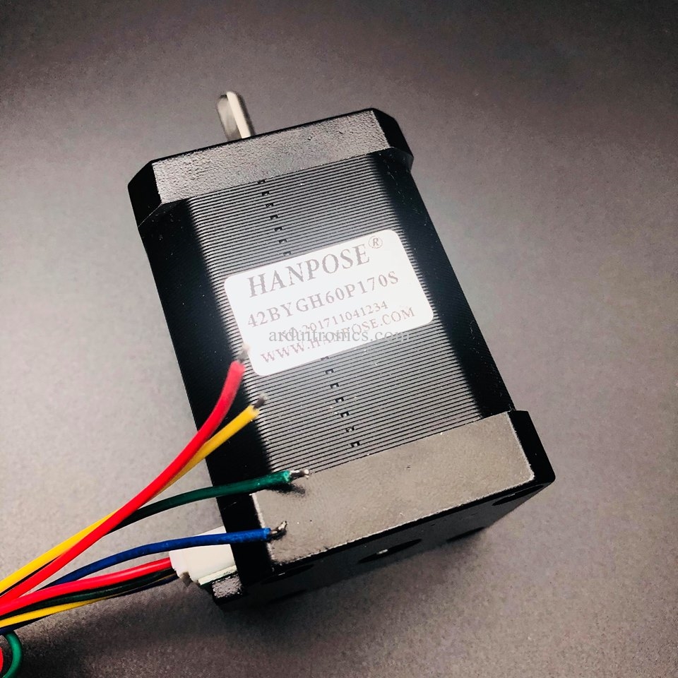 Stepper motor แรงบิด 0.73 N.m 1.7A (42BYGH60-1700A)