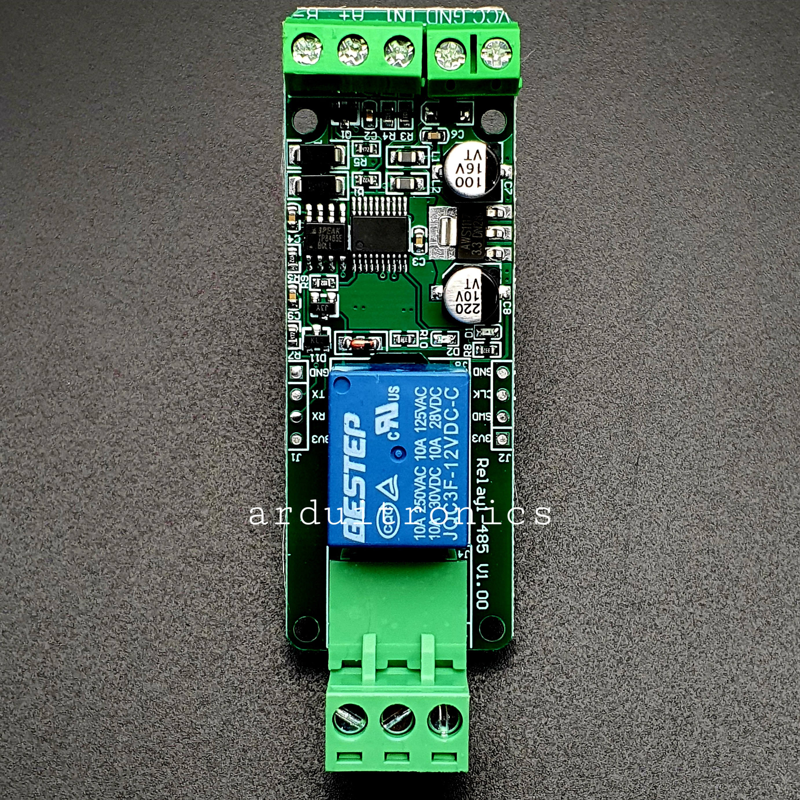 Modbus - RTU 1 Channel Relay Module RS485/TTL (12V)