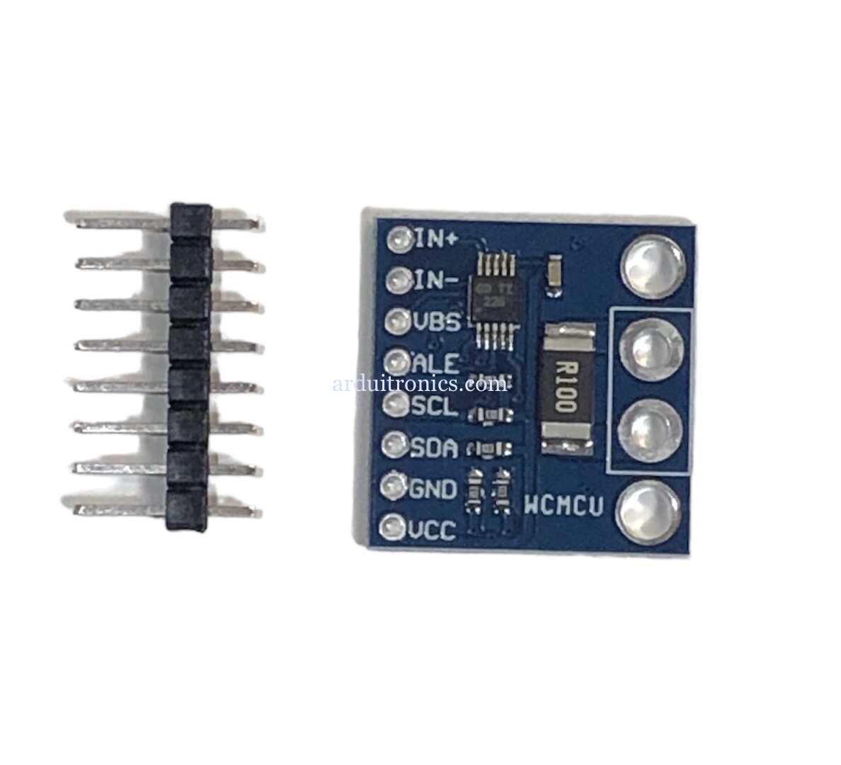 โมดูลวัดโวลต์และกระแสไฟฟ้า INA226 Current/Voltage Measurement 36V Bidirectional I2C