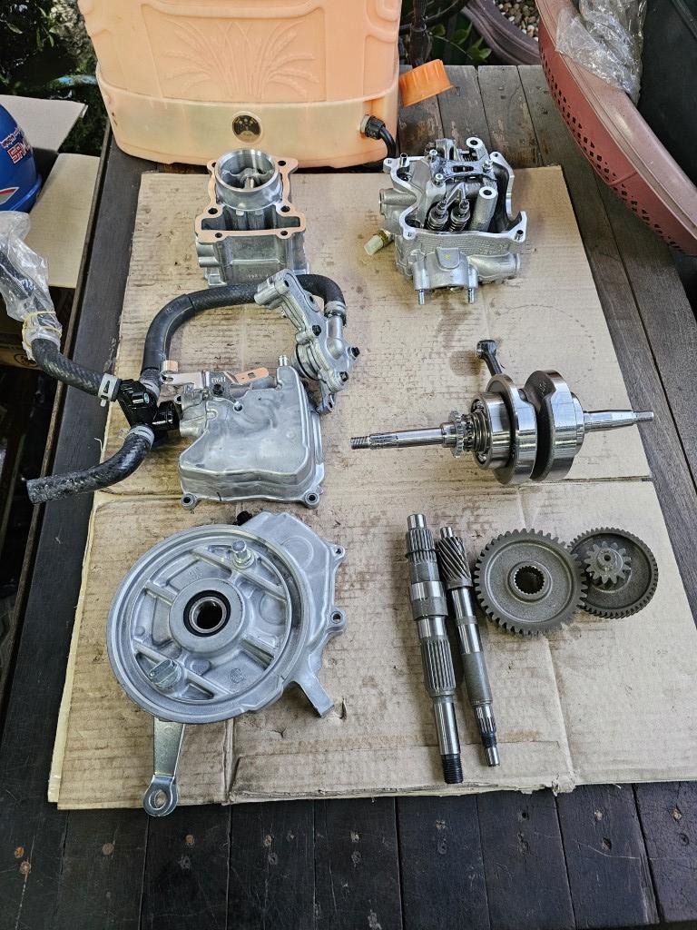 (Aerox) ชุดเครื่องยนต์แบบแยกชิ้น Yamaha Aerox 2021 แท้ (สินค้า Test Run)