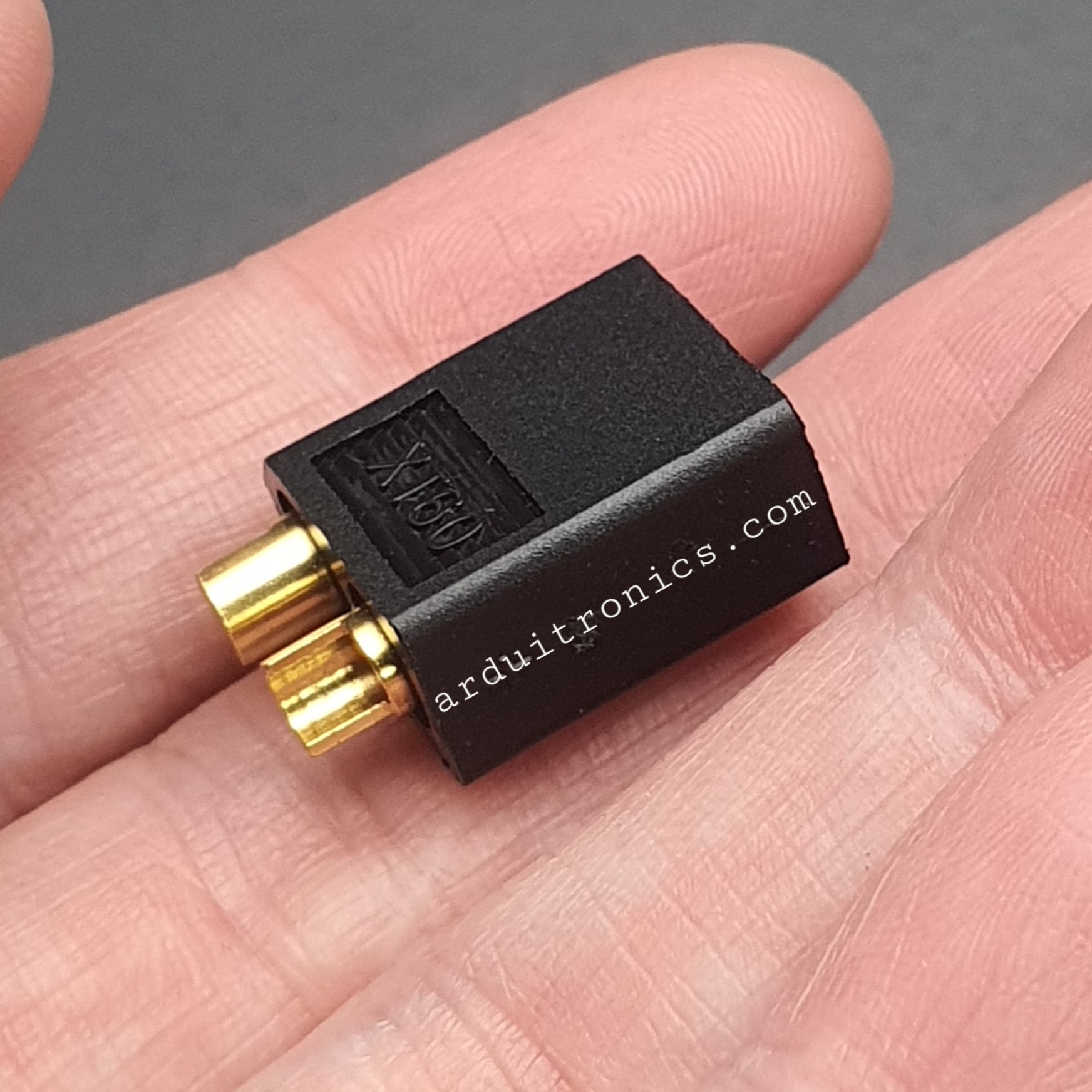 ขั้วต่อแบตเตอรี่ XT60 ปลั๊ก RC ตัวผู้-ตัวเมีย(ขายเป็นคู่), XT60 Male Female Bullet Connector Plug สีดำ