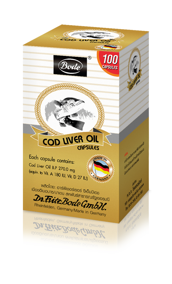 Bode Cod Liver Oil น้ำมันตับปลา