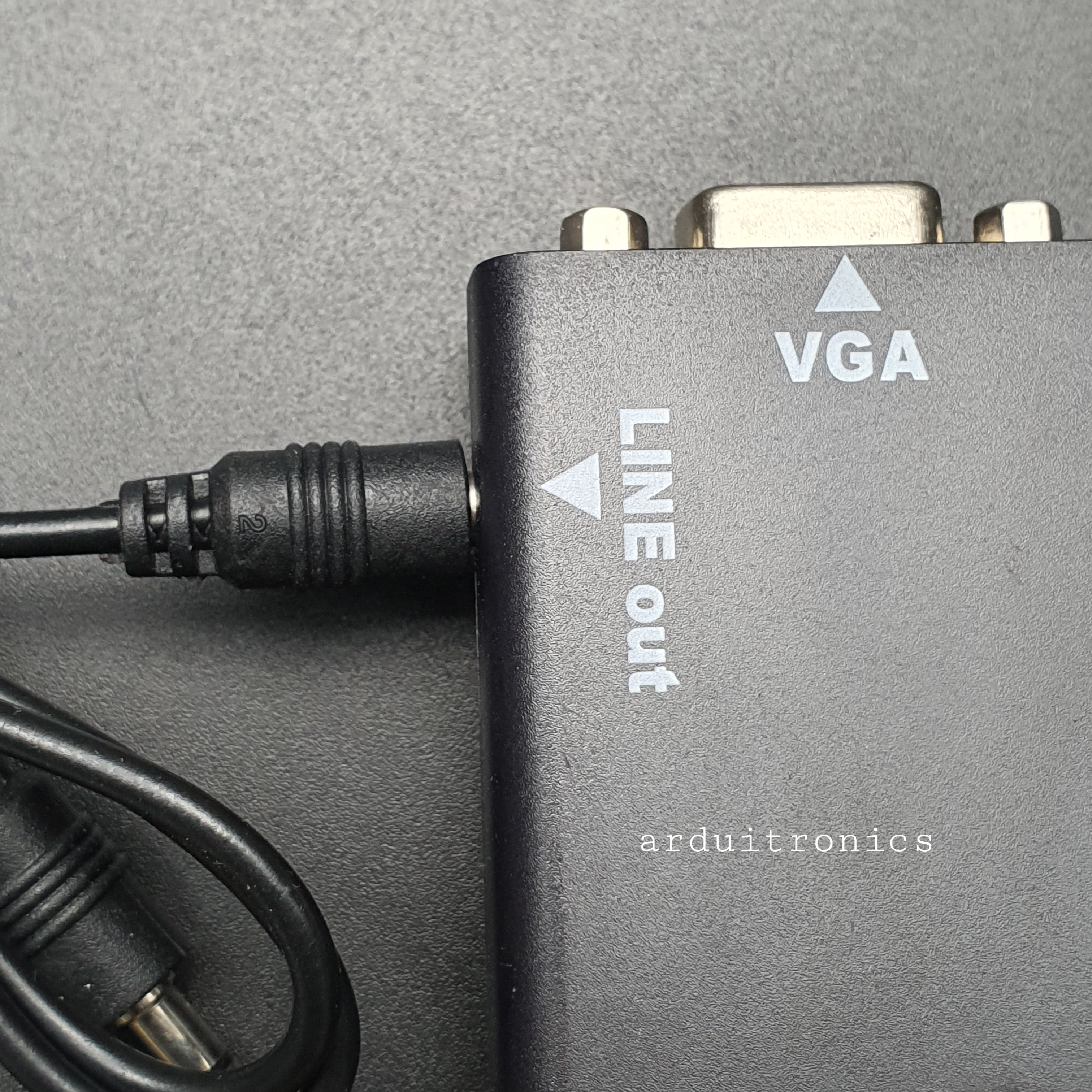Micro HDMI to VGA Cable with Audio Line