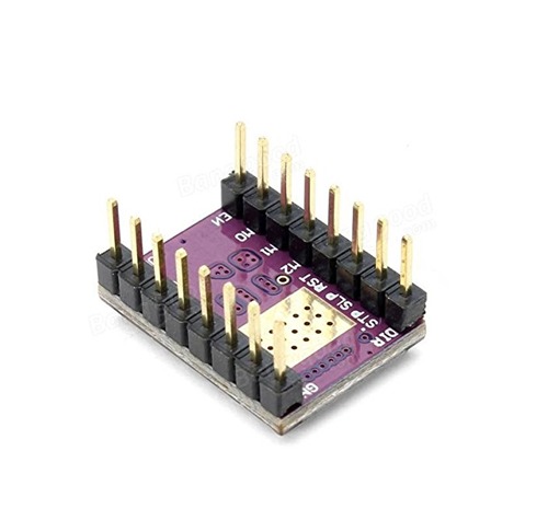 DRV8825 Stepper Motor Drive บอร์ดขับมอเตอร์ DRV8825 - PCB สีม่วง with Heat Sink