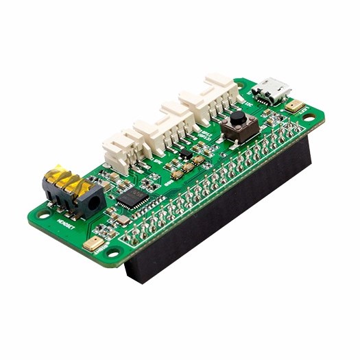 ReSpeaker 2-Mics Pi HAT ใช้ได้กับ RPi Zero/ 1B+/ 2B/ 3B /3B+/4B (แท้จาก SeeedStudio)