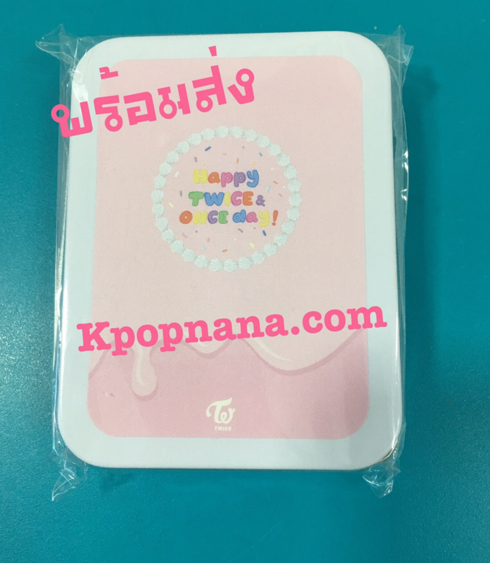 TWICE -TWICE 6TH ANNIVERSARY HAPPY TWICE & ONCE DAY! - Photocard Deco Set พร้อมส่ง