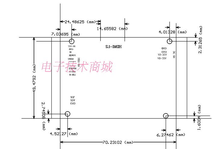 7 Inch TFT LCD Monitor Touch Screen + Driver Board HDMI