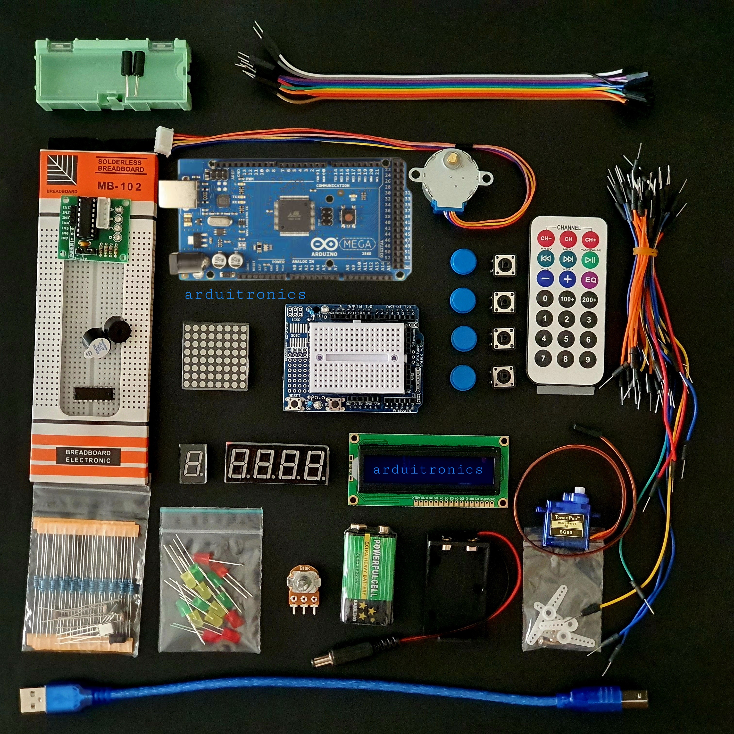 Starter Kit 3 + Arduino Mega 2560