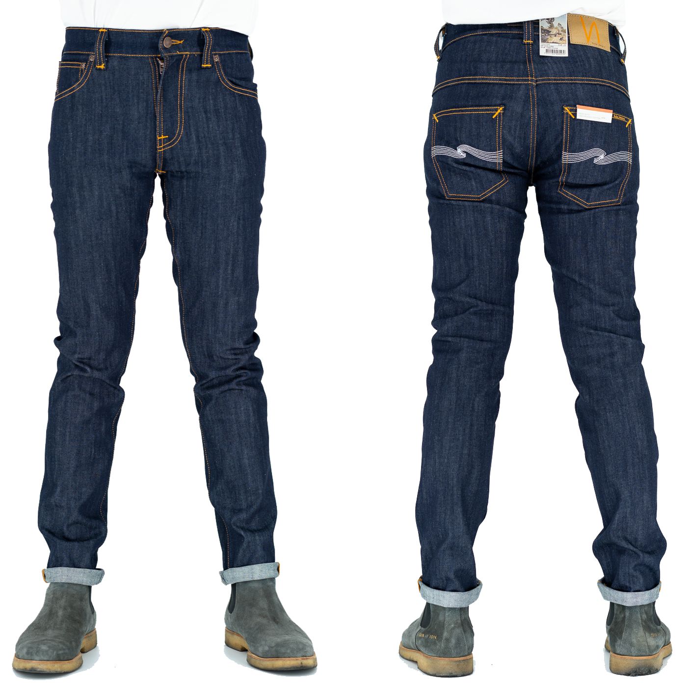 *Thin Finn Dry Ecru Embo [ผ้าดิบ]