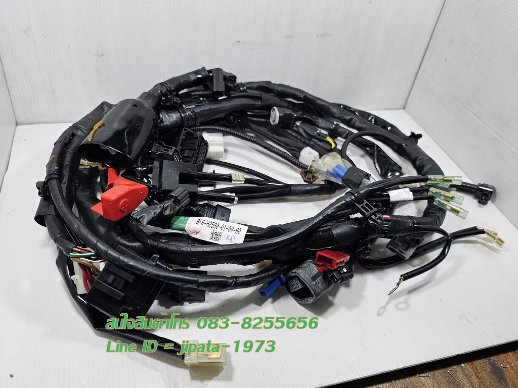 (Aerox) ชุดสายไฟเมน Yamaha Aerox 155 (รุ่นกุญแจ) แท้