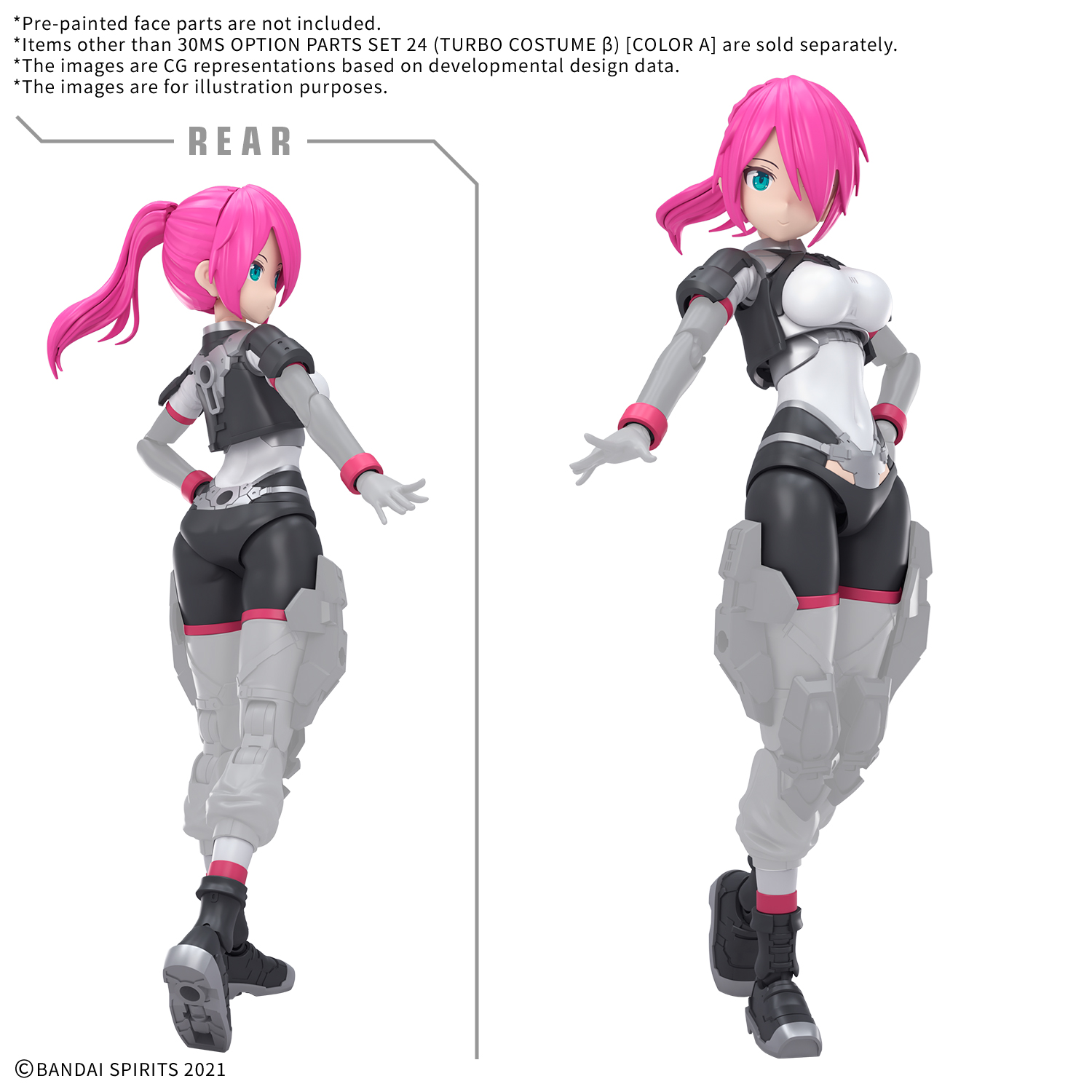 "Pre-Order" 30MS Option Parts Set 24 (Turbo Costume β) (Color A)