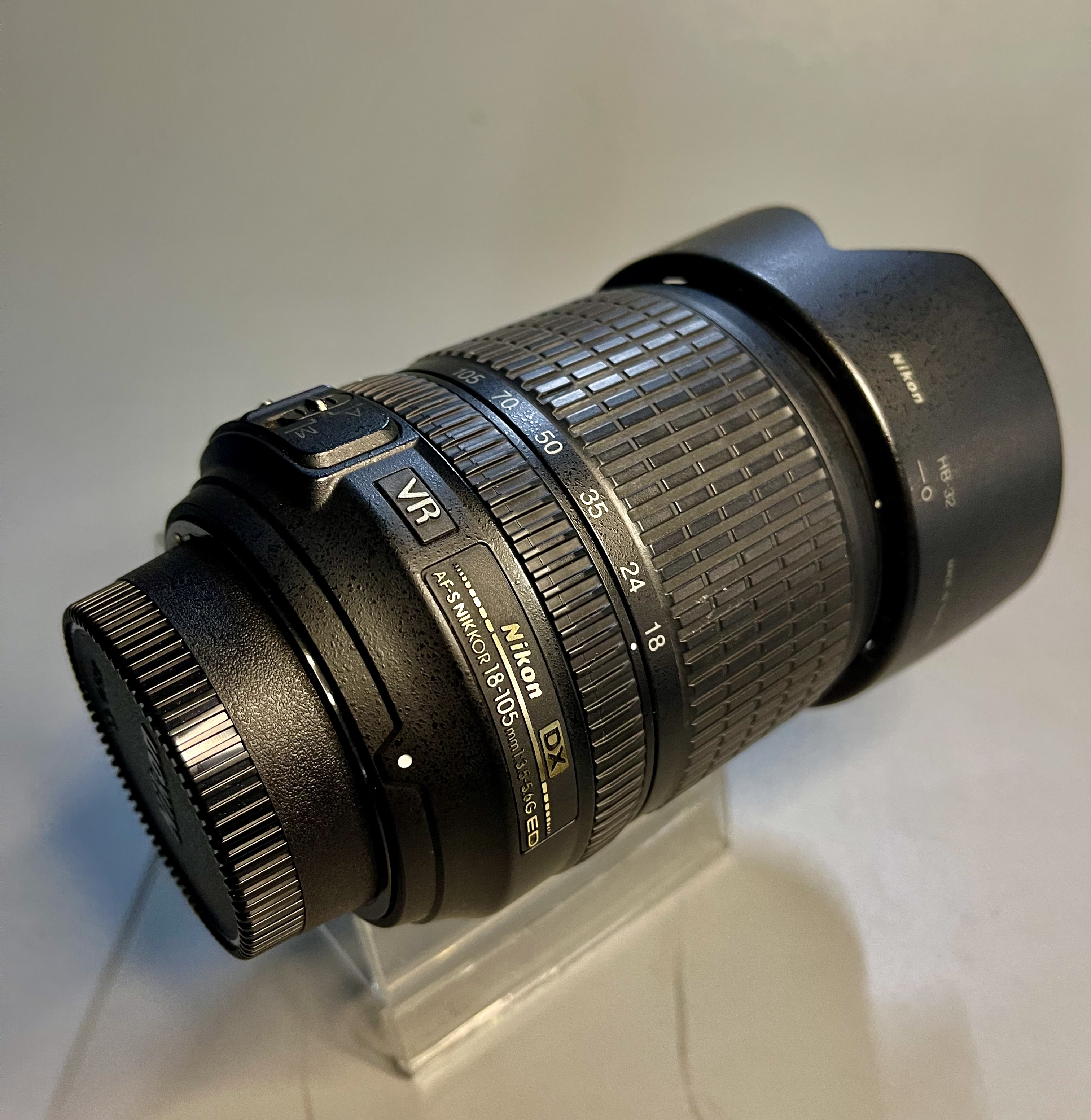 ขายเลนส์ Nikon18 105mm f3.5 5.6 ED VR DX เลนส์ซูม มือสอง คัดคุณภาพ คมชัดสูง โฟกัสไว พร้อมใช้งาน