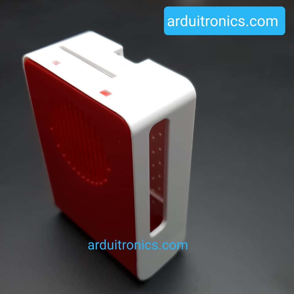 Raspberry Pi 4B Case (Red & White Color) สีแดงขาว