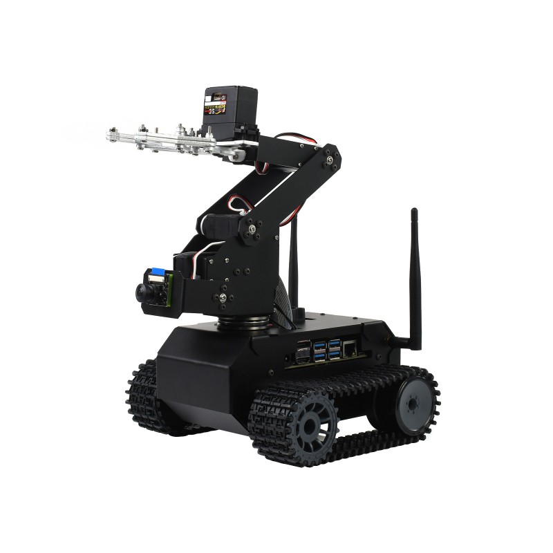[ชุดพร้อมใช้] JETANK AI Kit A, AI Tracked Mobile Robot, AI Vision Robot, Based On Jetson Nano, comes with NVIDIA Jetson Nano Developer Kit (B01) (แท้ Waveshare)