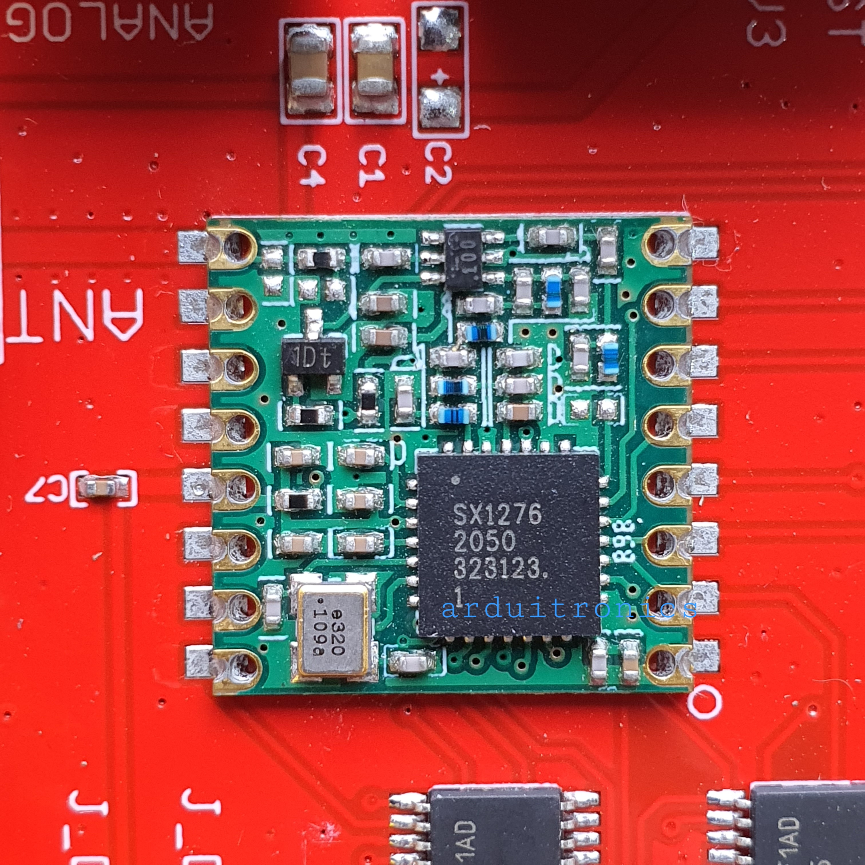 LoRa Shield 868MHz for Arduino Module Lora Shield (แถมเสาอากาศ)
