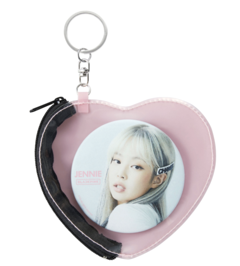 BLACKPINK - JAPAN 1st FULL ALBUM「THE ALBUM -JP Ver.-」 GOODS - ของสะสม - sticker (with heart pouch)