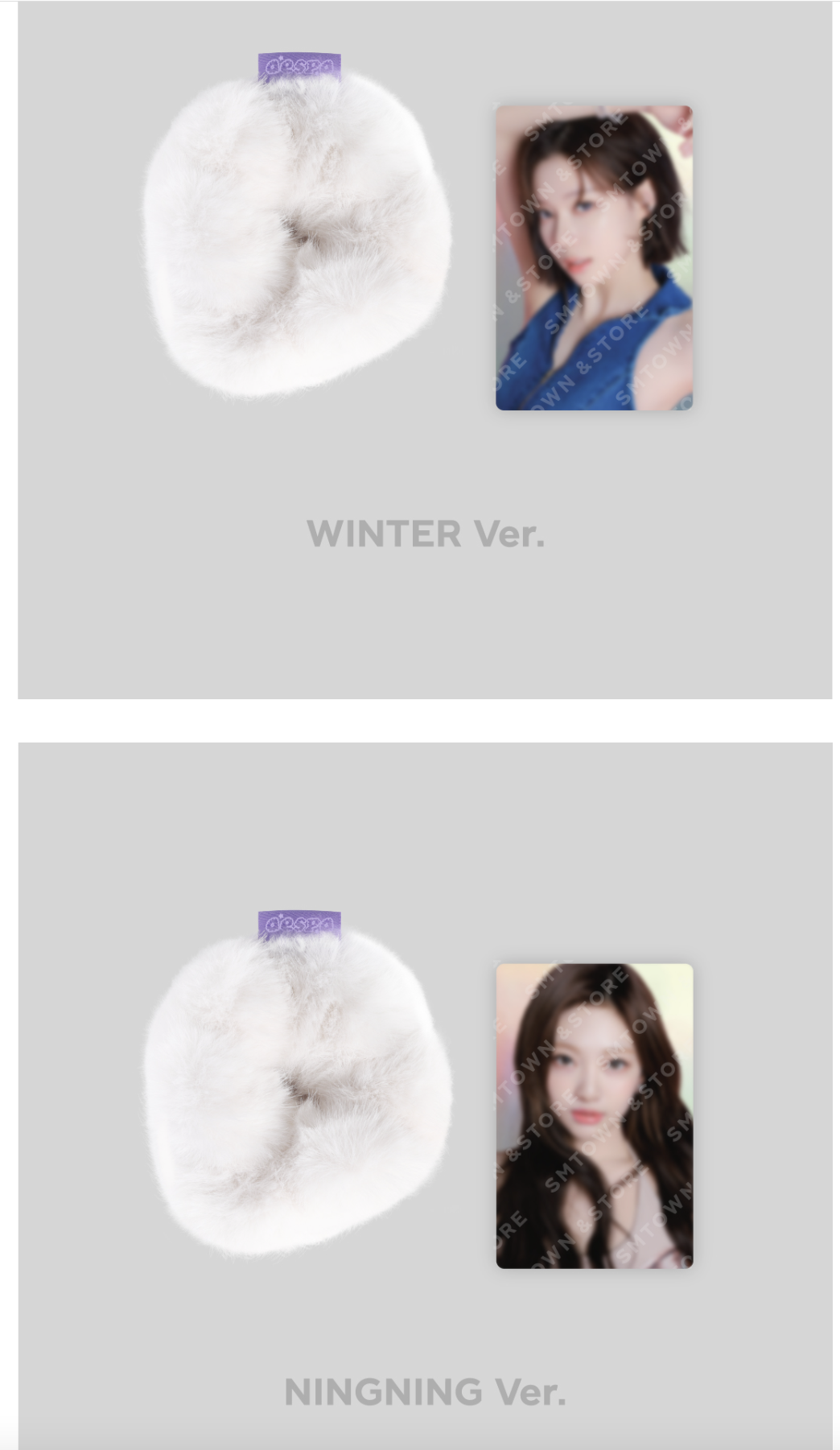 aespa -2023 aespa POP-UP – Come to MY illusion MD -HAIR CHOU CHOU SET - ระบุชื่อ ที่ต้องการ