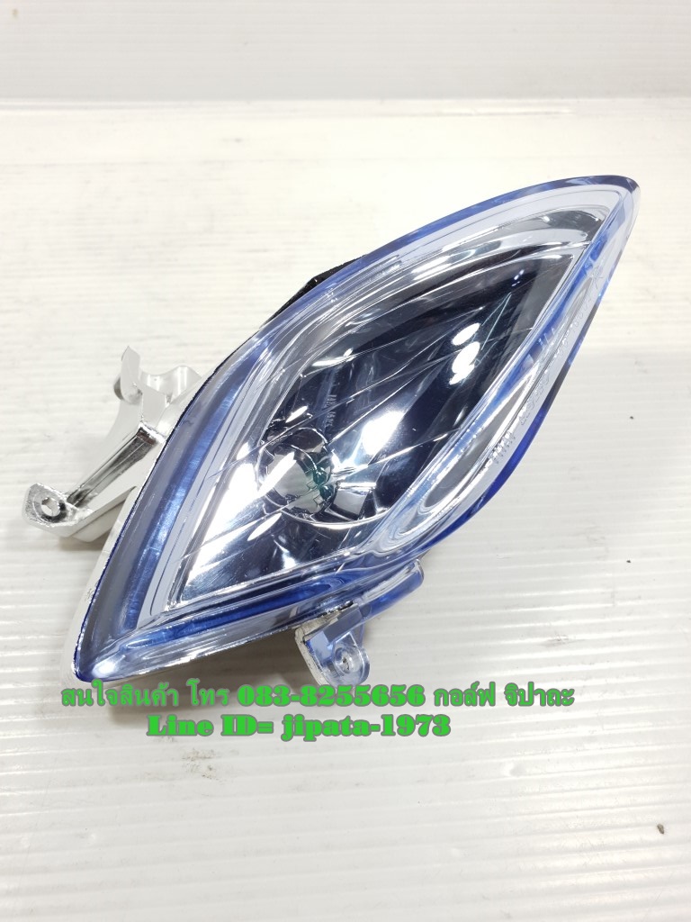 (Wave 125 R) ชุดไฟเลี้ยวหน้า Honda Wave 125 R (โคมสีฟ้า) แท้ (ขายเป็นคู่)