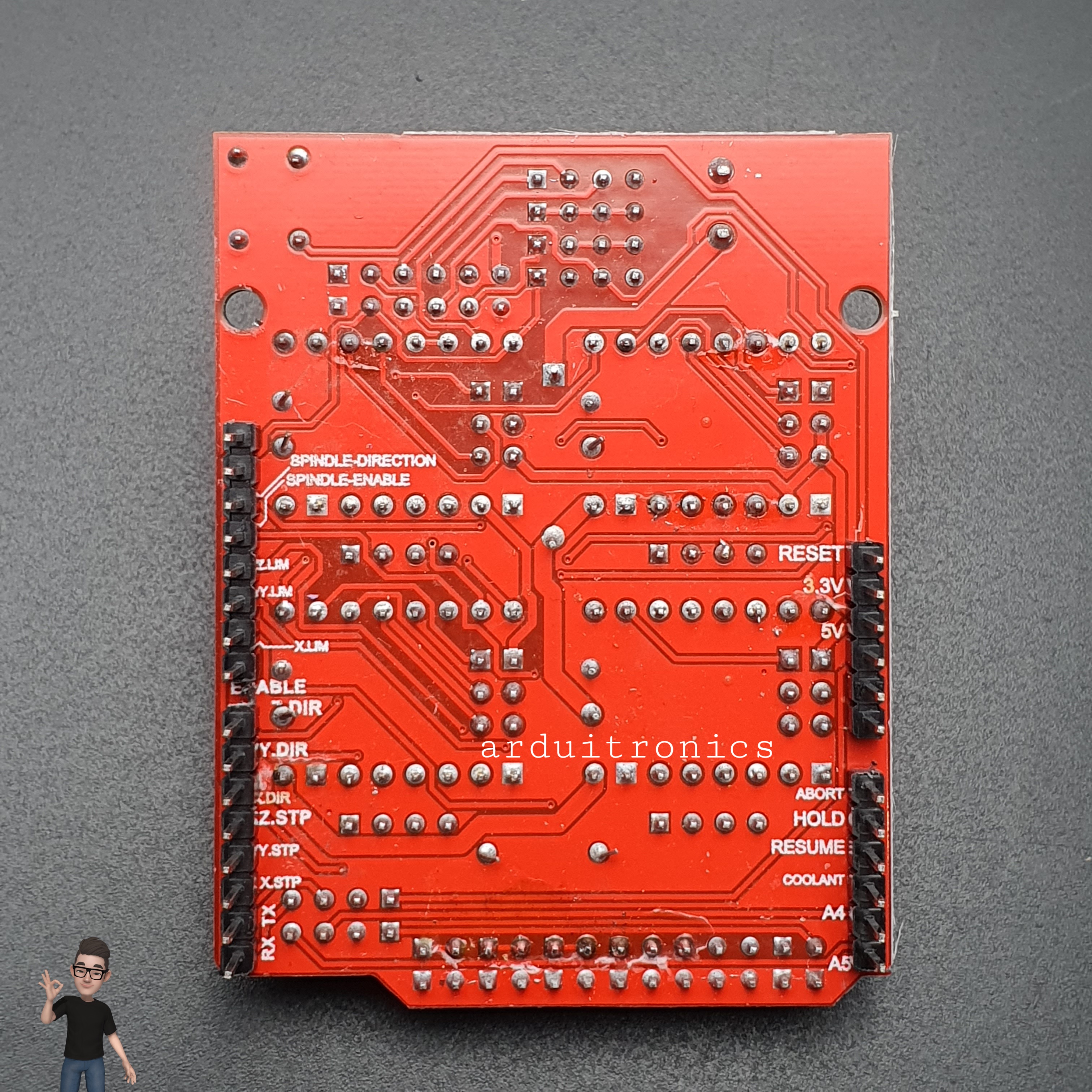 CNC Shield V3 for Arduino Kit (CNC Shield + 4 x Motor Drives with Heat Sink)