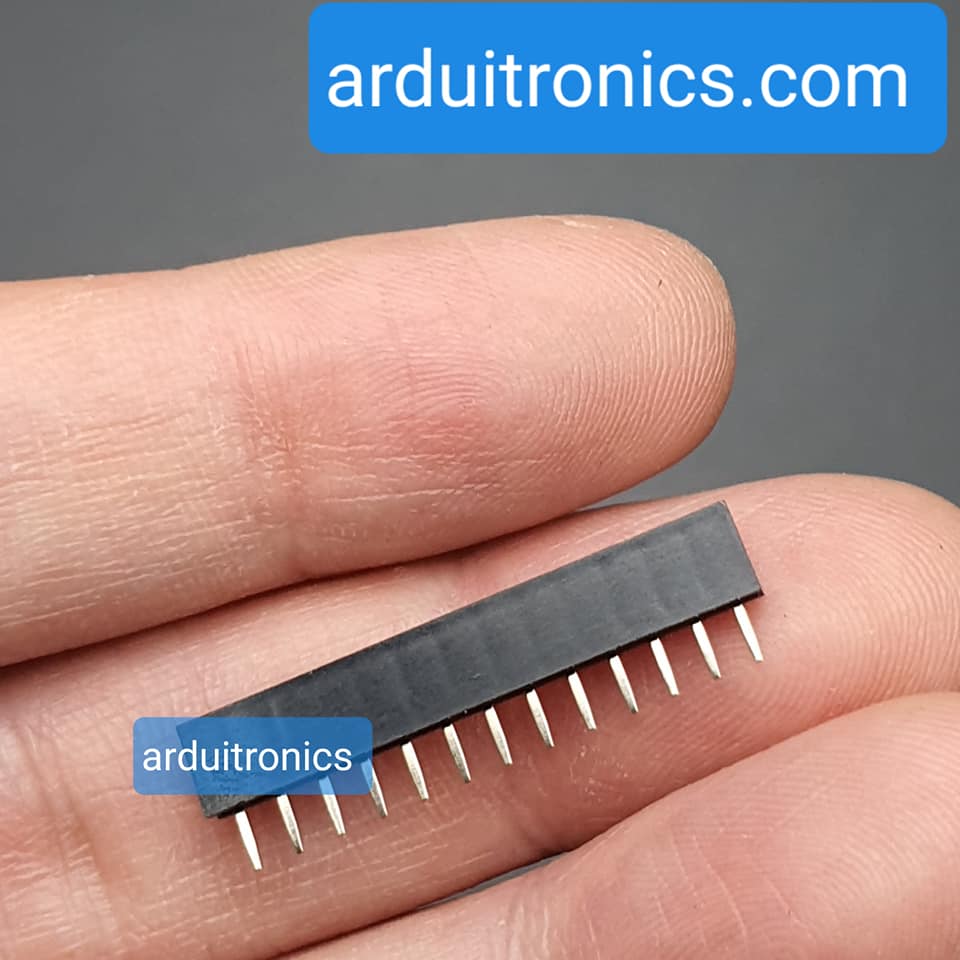 1x13P 2.0mm H4.3mm Pitch Single Row Female