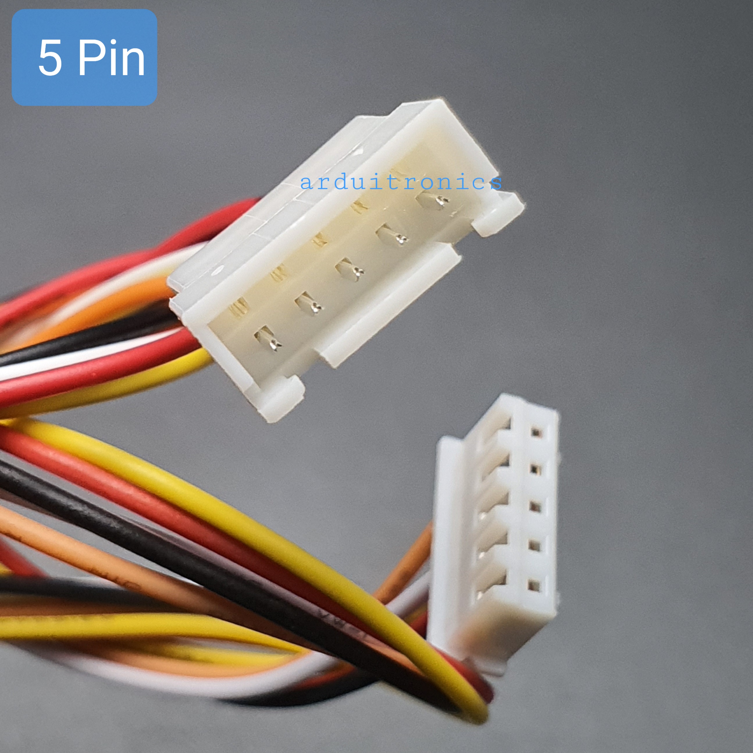 สายไฟ Xh2.54mm 5-Pin Female + Male Head ยาว 20cm (2 เส้นคู่ หัวตัวผู้และหัวตัวเมีย)