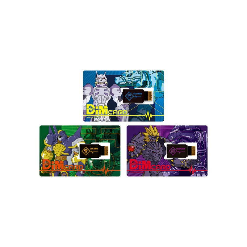 "Pre-Order" Dim Card Set EX3 Digimon Frontier Spirit Light