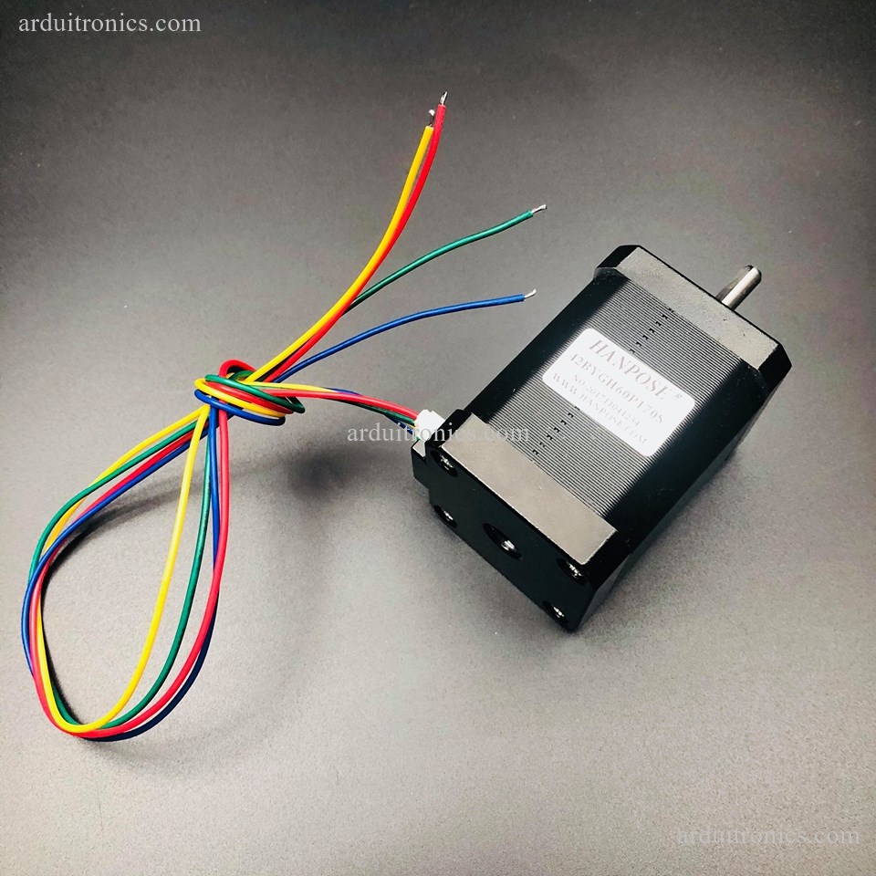 Stepper motor แรงบิด 0.73 N.m 1.7A (42BYGH60-1700A)