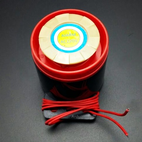 Buzzer 220VAC (เสียงดัง) BJ-3 สัญญาณเสียงเตื่อนภัย/กันขโมย