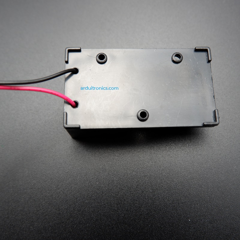 Battery Box รางถ่าน 9V พร้อมหัว Jack 5.5x2.5mm สำหรับ Arduino