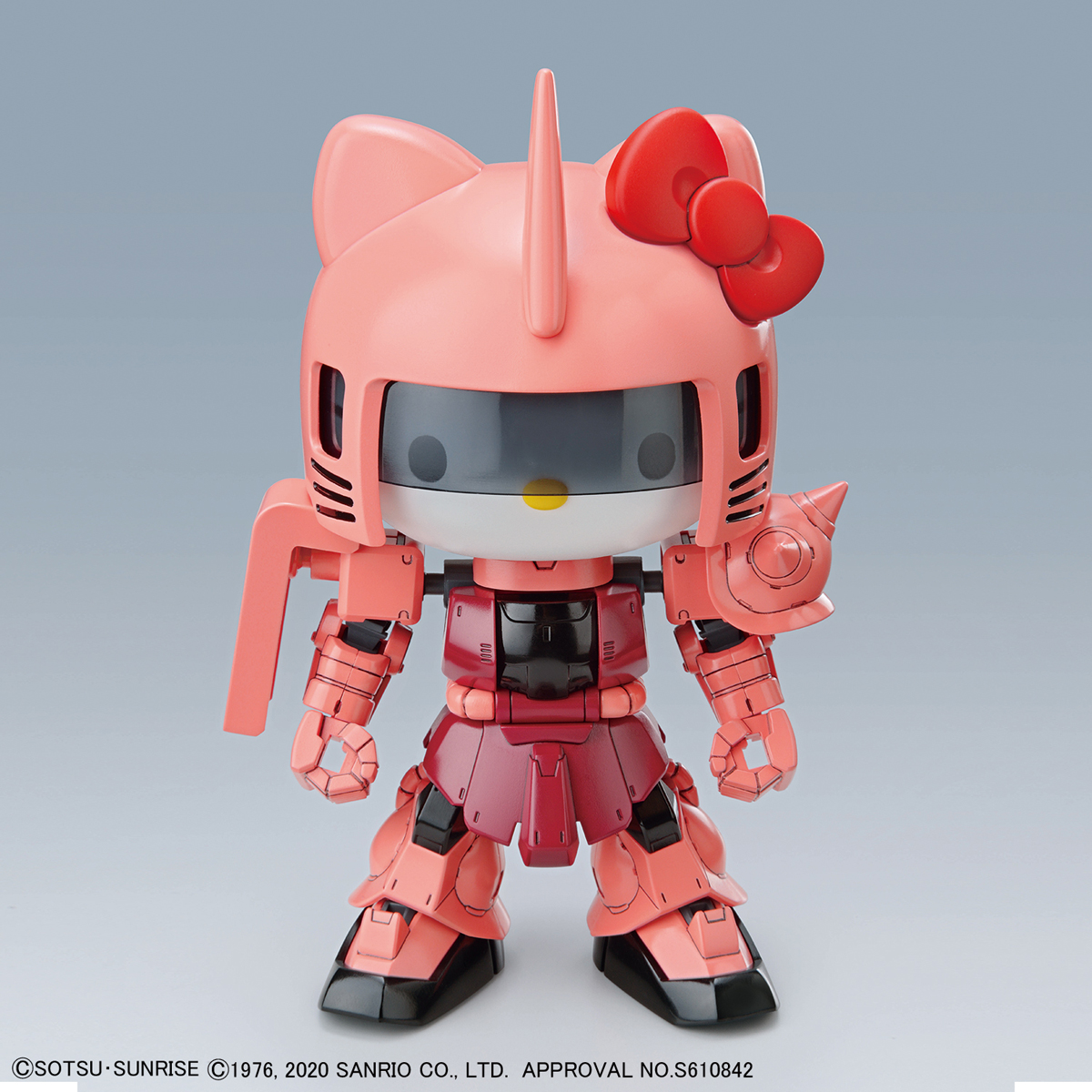 Hello Kitty / Char's Zaku II (SD Gundam Cross Silhouette)