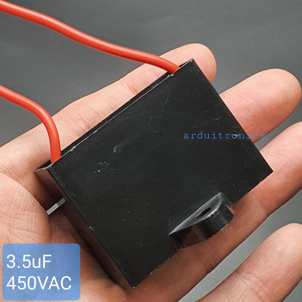 Fan Capacitors คาปาซิเตอร์พัดลม C พัดลม ตัวเก็บประจุพัดลม 450V 3.5 uF