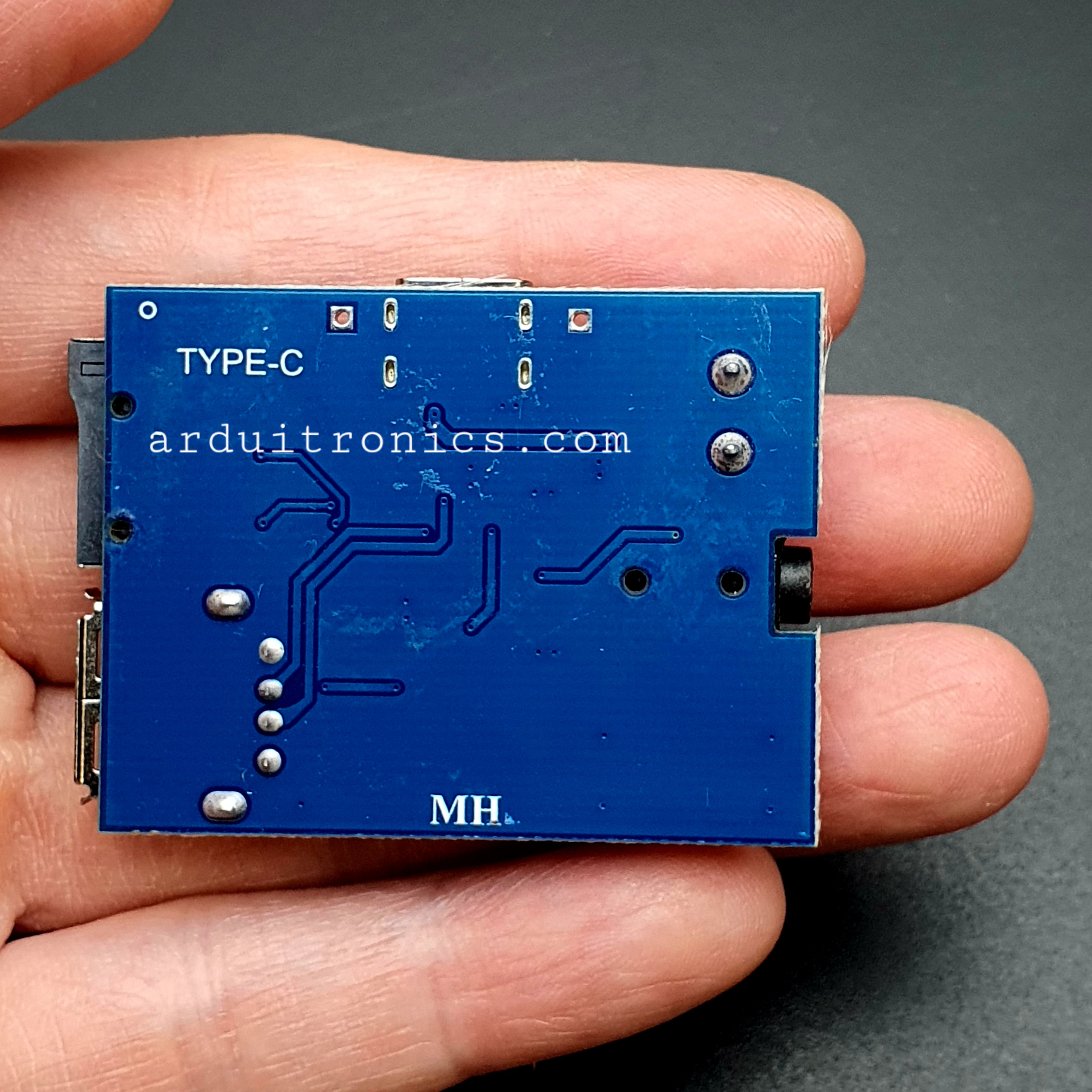 โมดูลเล่นเพลง MP3 รองรับ SD Card และ FlashDrive พร่อม Jack 3.5 ต่อกับหูฟังหรือเครื่องขยายเสียง ( Type-C )