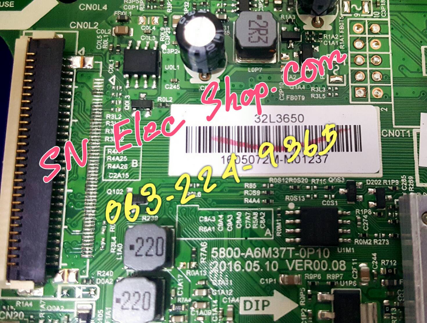 M1 เมนบอร์ด Digital LED TV 32 นิ้ว รุ่น 32L3650VT