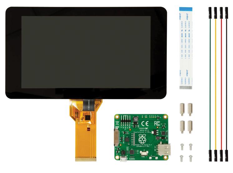 Raspberry Pi 7 inch LCD Touchscreen - Official Element 14