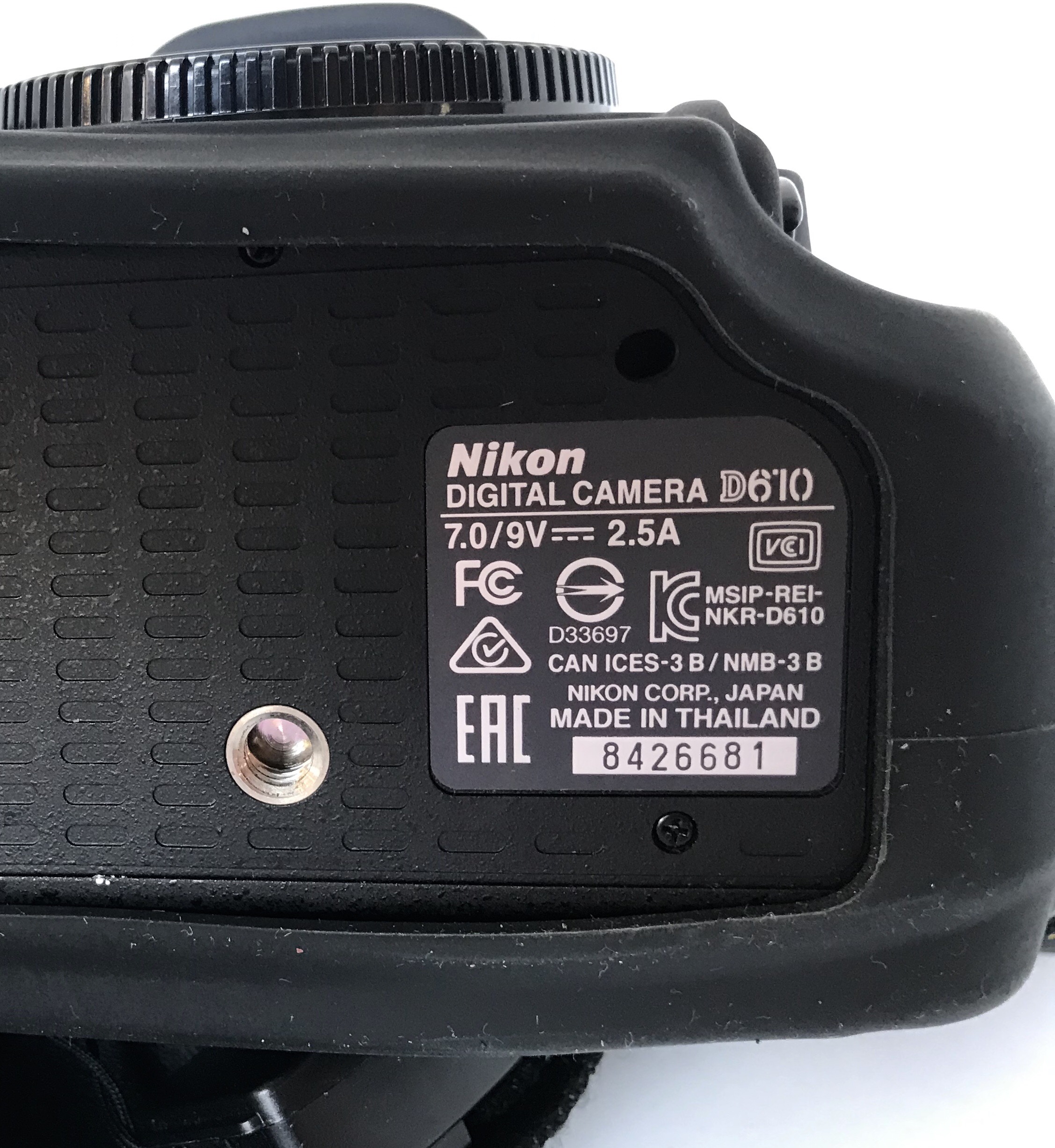 เช่ากล้อง Nikon D610